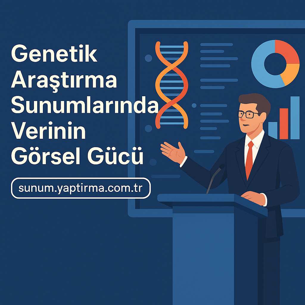 Genetik Araştırma Sunumlarında Verinin Görsel Gücü - Sunum Yaptırma Merkezi