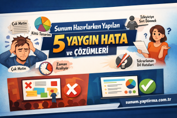 Sunum Hazırlarken Yapılan 5 Yaygın Hata ve Çözümleri