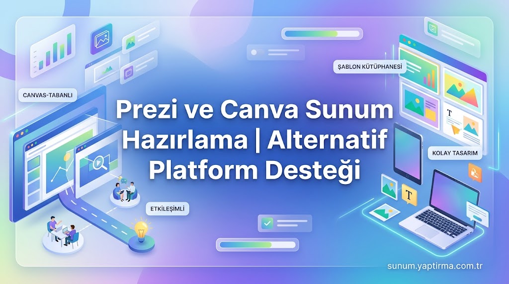 Makale hakkında daha fazla bilgi edinin Prezi ve Canva Sunum Hazırlama | Alternatif Platform Desteği