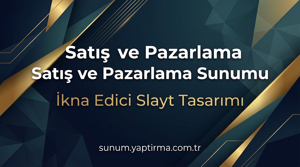 Makale hakkında daha fazla bilgi edinin Satış ve Pazarlama Sunumu | İkna Edici Slayt Tasarımı